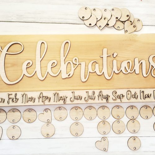 Family Celebrations Hanging Sign DIY Kit