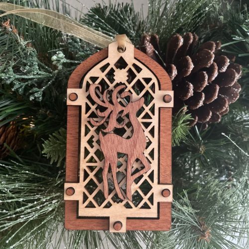 Iron Gate Ornaments or Wine Tags