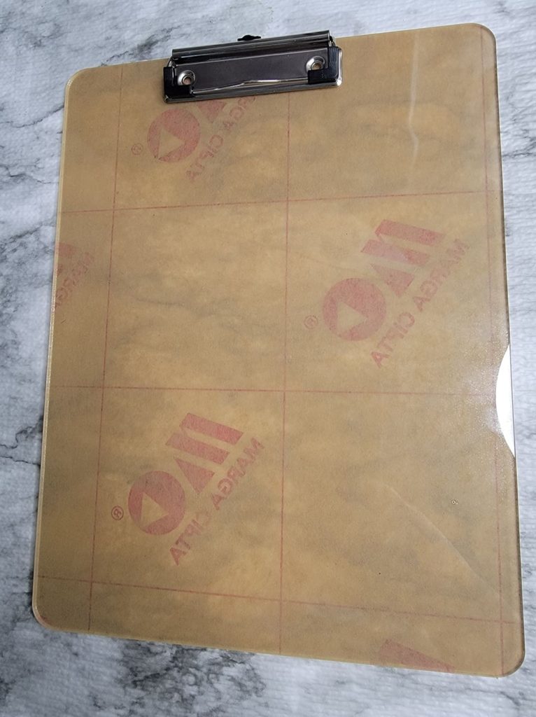 Custom Logo Clear Sublimation Clipboard Blank A4 Clip Board