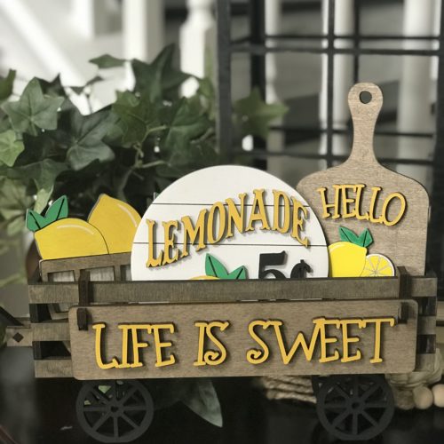 Lemon DIY Kit (wagon & bench)