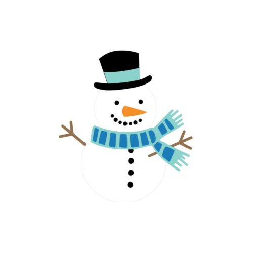 Snowman Scarf