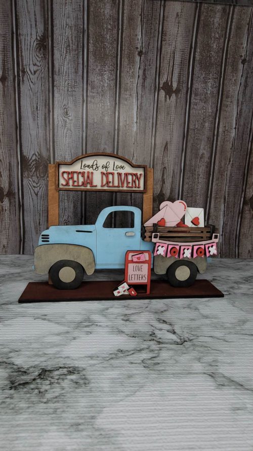 Vintage Truck w/One Bundle DIY Kit - Image 7