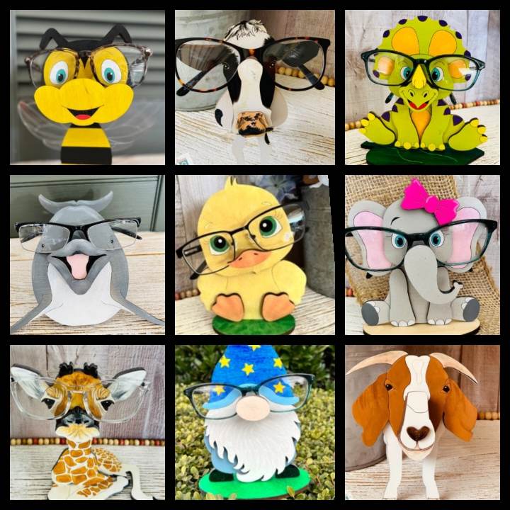 Wholesale animal glasses holder Available For Your Crafting Needs