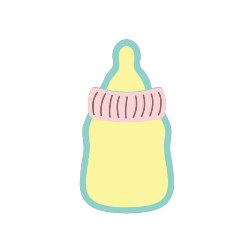 Baby Bottle Acrylic Shaker Blank