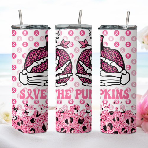 Save the Pumpkins Sublimated Drinkware