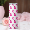 Pink Ribbons Sublimated Drinkware