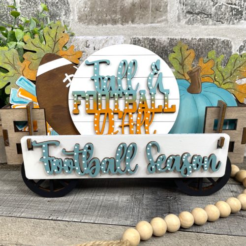 Fall Vibes Bench/Wagon Interchangeable Decor Finished Set