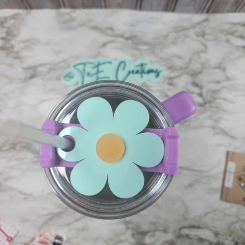 Full Daisy Personalized Tumbler Tag