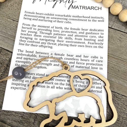 Mighty Matriarch Bear Ornament