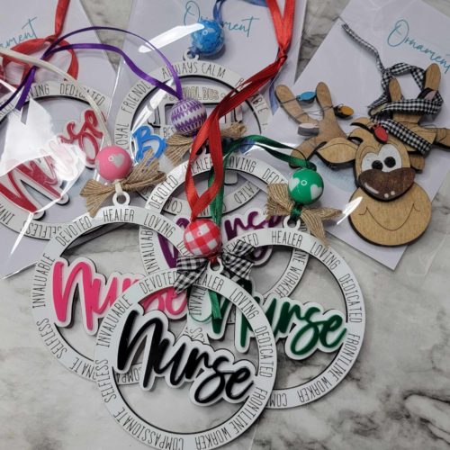 Nurse's Heroic Tribute Ornament