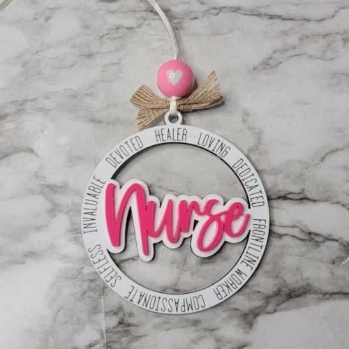 Nurse's Heroic Tribute Ornament