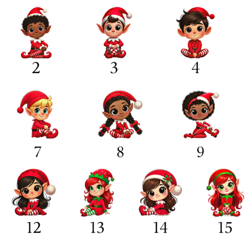 Customizable Christmas Elf Puzzle